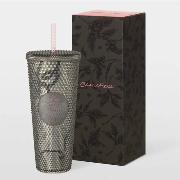 Starbucks 2023 BlackPink Tumbler 24 oz NEW - Picture 1 of 9